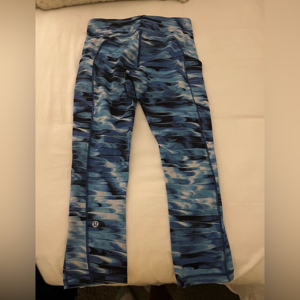 Blue lulu leggings